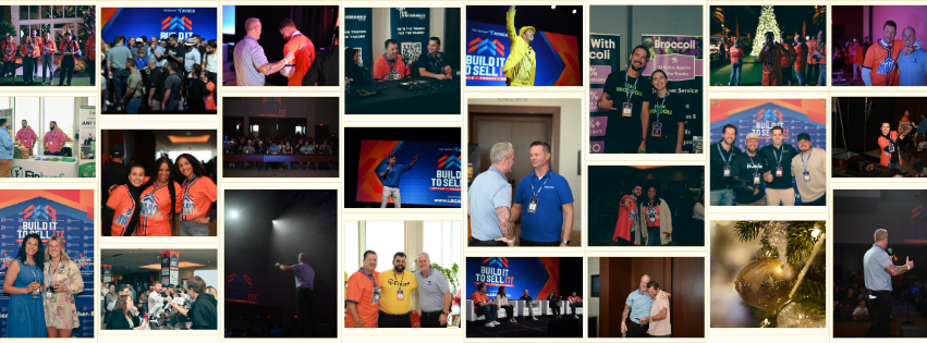 Golden Elegant Luxury Magic Christmas Photo Collage Facebook Cover